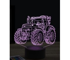 Beling 3D lampa, Traktor Case IH Puma , 7 farebná W7DDX