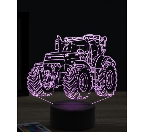 Beling 3D lampa, Traktor Case IH Puma , 16 farebná W7DDX