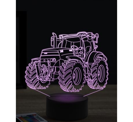 Beling 3D lampa, Traktor Case IH Puma , 7 farebná W7DDX