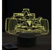 Beling 3D lampa, Formula Kimi Raikkonen 2007 ,16 farebná, FF12