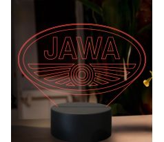 Beling 3D lampa,Jawa logo, 7 farebná GF28