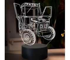 Beling 3D lampa,Zetor 7211,16 farebná U34