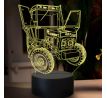 Beling 3D lampa,Zetor 7211,16 farebná U34