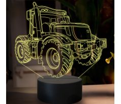 Beling 3D lampa,JCB fastrac 3200, 16 farebná U40