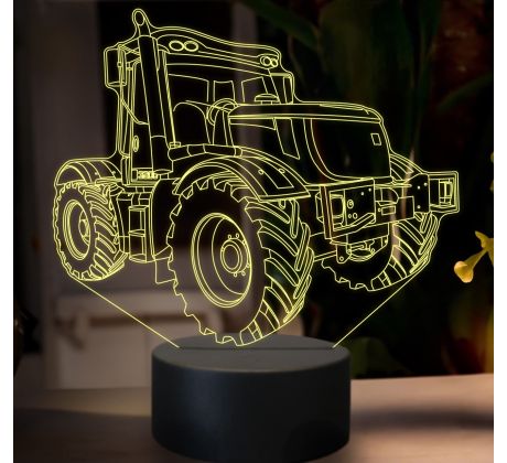 Beling 3D lampa,JCB fastrac 3200, 16 farebná U40