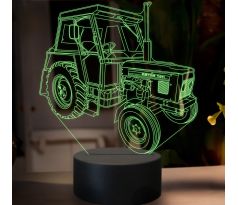 Beling 3D lampa,Zetor 7011, 16 farebná U41