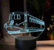 Beling 3D lampa,Slovenská strela, 16 farebná SXR2