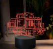 Beling 3D lampa, Motorový rušeň T334, 16 farebná SXR10