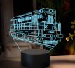 Beling 3D lampa, Motorový rušeň T458, 16 farebná SXR13