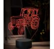 Beling 3D lampa,Zetor 3011 Major, 16 farebná U43