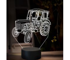 Beling 3D lampa,Zetor 3011 Major, 16 farebná U43