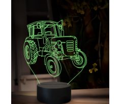 Beling 3D lampa,Zetor 4011 Major, 16 farebná U44