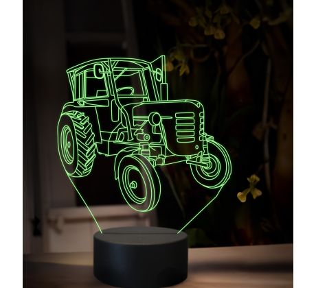 Beling 3D lampa,Zetor 4011 Major, 16 farebná U44
