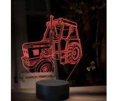 Beling 3D lampa,Zetor 5211, 16 farebná U45