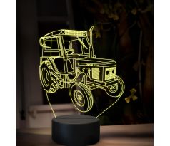 Beling 3D lampa,Zetor 7711, 16 farebná U47