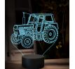 Beling 3D lampa,Zetor 8011 crystal ,16 farebná U51