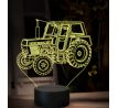 Beling 3D lampa,Zetor 8011 crystal ,16 farebná U51