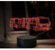 Beling 3D lampa,Karosa b 741, 16 farebná GS7