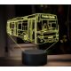 Beling 3D lampa,Scania Citywide, 16 farebná GS12