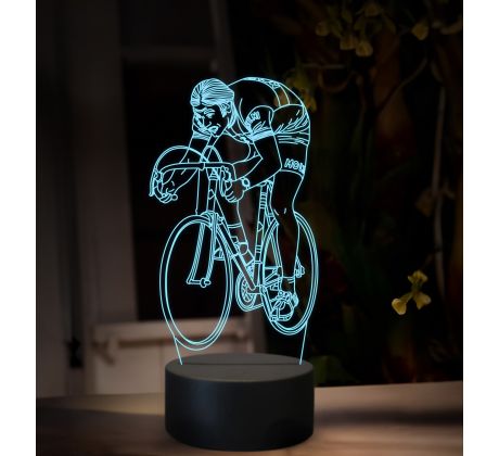 Beling 3D lampa,Eddy Merckx, 16 farebná,GX2