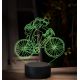 Beling 3D lampa,Gino Bartali, 16 farebná,GX3