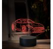 Beling 3D lampa, Mercedes AMG GT, 16 farebná O29
