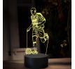 Beling 3D lampa,Zinedine Zidane, 7 farebná TZ26