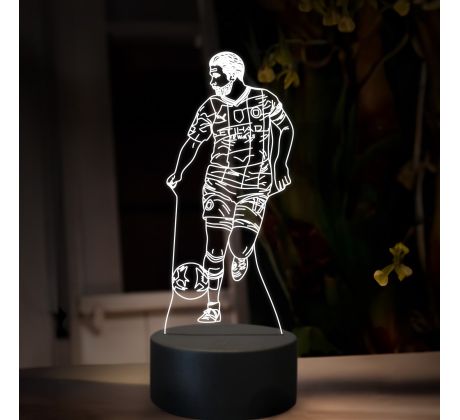 Beling 3D lampa,Kevin De Bruin, 7 farebná TZ16