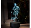 Beling 3D lampa,Kevin De Bruin, 7 farebná TZ16