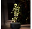 Beling 3D lampa,Kevin De Bruin, 7 farebná TZ16