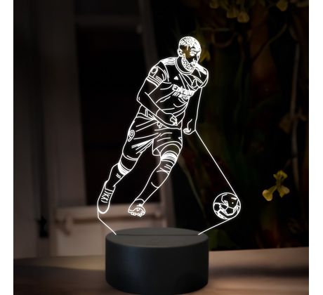 Beling 3D lampa,Karim Benzema, 7 farebná TZ15