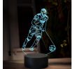 Beling 3D lampa,Karim Benzema, 7 farebná TZ15
