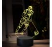 Beling 3D lampa,Karim Benzema, 7 farebná TZ15