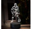 Beling 3D lampa,Ángel Fabián Di María, 7 farebná TZ12