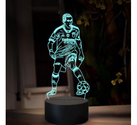 Beling 3D lampa,Ángel Fabián Di María, 7 farebná TZ12