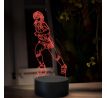 Beling 3D lampa,Diego Maradona, 7 farebná TZ11