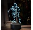 Beling 3D lampa,David Backham, 7 farebná TZ10