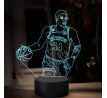 Beling 3D lampa, Giannis Antetokounmpo, 16 farebná QX23