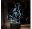 Beling 3D lampa, Joel Embiid, 16 farebná QX28