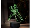 Beling 3D lampa, Sidney Crosby, 16 farebná SXQ11