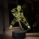Beling 3D lampa, Sidney Crosby, 16 farebná SXQ11
