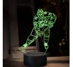 Beling 3D lampa, Nathan MacKinnon, 16 farebná SXQ10