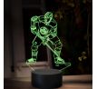 Beling 3D lampa, Leon Draisaitl, 16 farebná SXQ7