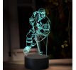 Beling 3D lampa,Connor McDavid, 16 farebná SXQ4