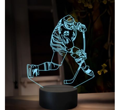Beling 3D lampa, Cale Makar, 16 farebná SXQ3