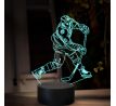 Beling 3D lampa,Alexandr Ovečkin, 16 farebná SXQ1