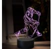 Beling 3D lampa,Alexandr Ovečkin, 16 farebná SXQ1
