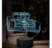 Beling 3D lampa, Carlos Sainz,16  farebná, FF16