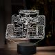 Beling 3D lampa, George Russell,16 farebná, FF20