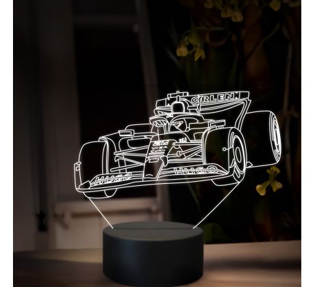 Beling 3D lampa, Júki Cunoda,16 farebná, FF21